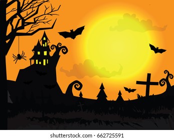 Halloween background 