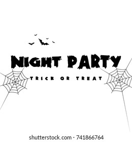 Halloween background for banner and poster