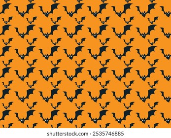 Halloween background, bat pattern, Halloween party background design, unique pattern design, Halloween theme pattern