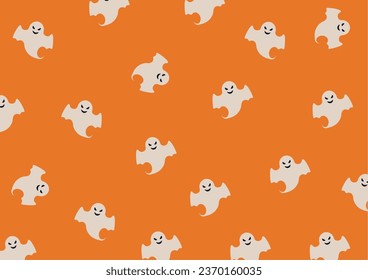 Halloween background with bats and pumpkin. Good for textile fabric design, wrapping paper, website wallpapers, textile, wallpaper and apparel. vector illustration