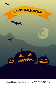 Halloween background / card