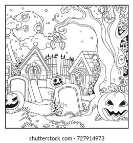 6,667 Horror coloring pages Images, Stock Photos & Vectors | Shutterstock