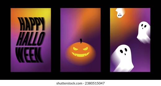 Halloween Background Concept and Character Happy Halloween