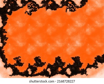 halloween background with copy space,vector