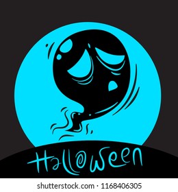 Halloween background design
