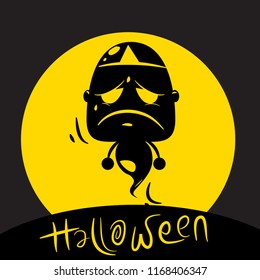 Halloween background design