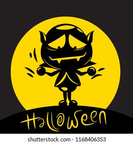 Halloween background design