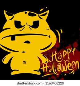 Halloween background design