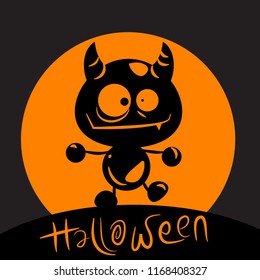 Halloween background design