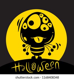 Halloween background design