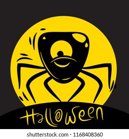 Halloween background design