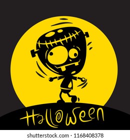 Halloween background design