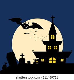 Halloween background design