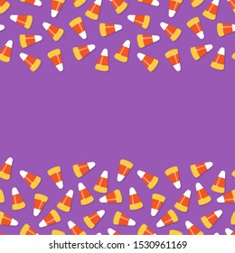 Halloween background with empty space for your text. Vector
