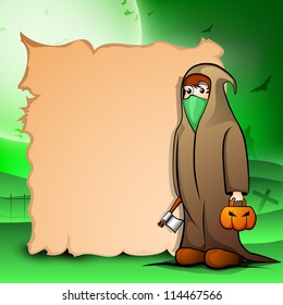 Halloween background. EPS 10.