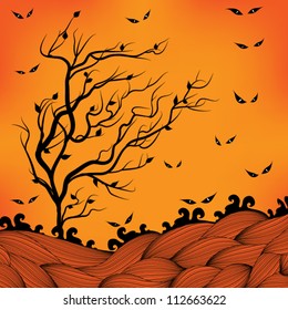 Halloween background, EPS10 Vector background