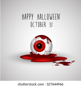 Halloween background eyes. Vector