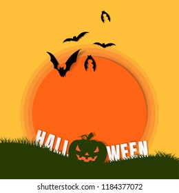 Halloween background have space for your text