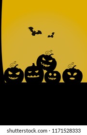 Halloween background illustration