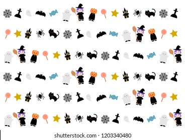 Halloween background illustration