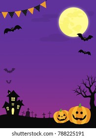 Halloween background illustration