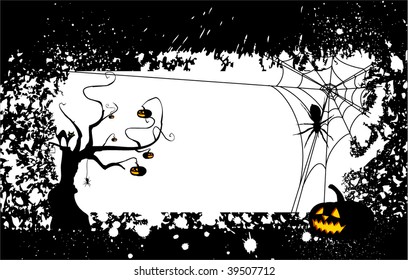 halloween background or invitation