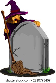 halloween background and logo vector