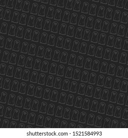 Halloween Background on Black Vector
