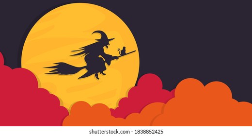 Halloween background in paper cut style. Halloween backgrounds that can be used to beautify your designs.