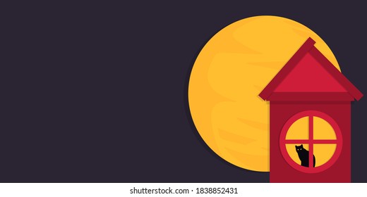 Halloween background in paper cut style. Halloween backgrounds that can be used to beautify your designs.