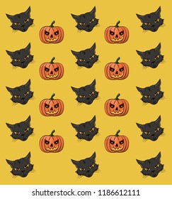 Halloween background pattern