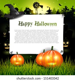 Halloween background with place for text 