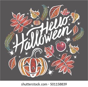 Halloween background. halloween pumpkin. halloween party. halloween vector. vintage