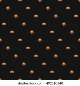 Halloween background with pumpkins