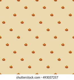 Halloween background with pumpkins