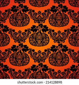 Halloween background. Seamless pattern 