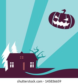 Halloween background with space for type