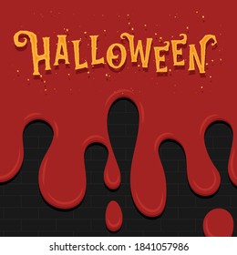 Halloween halloween background spider, happy halloween inscription background. Bat celebration.