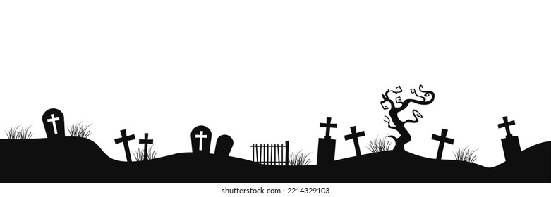 Halloween Background with a spooky atmosphere in a tomb. Suitable to use on Halloween event. Also suitable for uploading social media at Halloween event