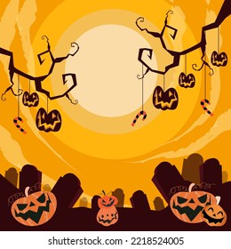 Halloween background suitable for background