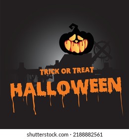 halloween background. suitable for greeting when celebrating Halloween events.