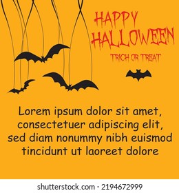 halloween background. suitable for greeting when celebrating Halloween events.	
