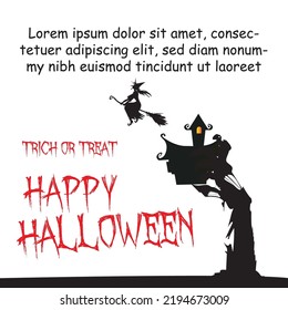 halloween background. suitable for greeting when celebrating Halloween events.	
