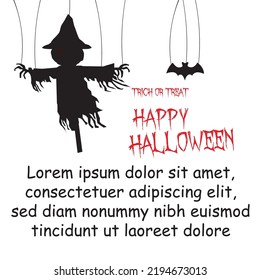 halloween background. suitable for greeting when celebrating Halloween events.	
