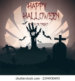halloween background. suitable for greeting when celebrating Halloween events.	
