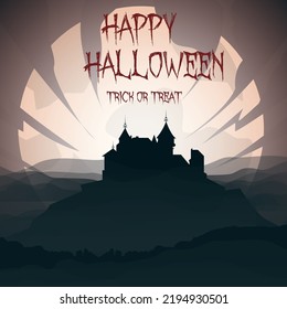 fondo de halloween. adecuado para saludar cuando se celebran eventos de Halloween.	
