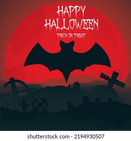 halloween background. suitable for greeting when celebrating Halloween events.	
