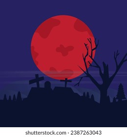halloween background. suitable for greeting when celebrating Halloween events.