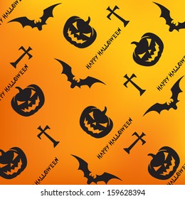 Halloween background vector