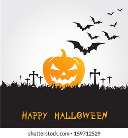 Halloween background vector